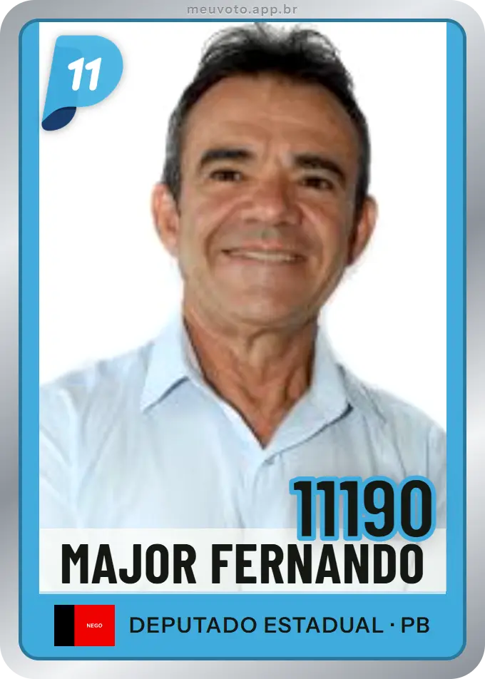Carta de Major Fernando, número 11190, PP