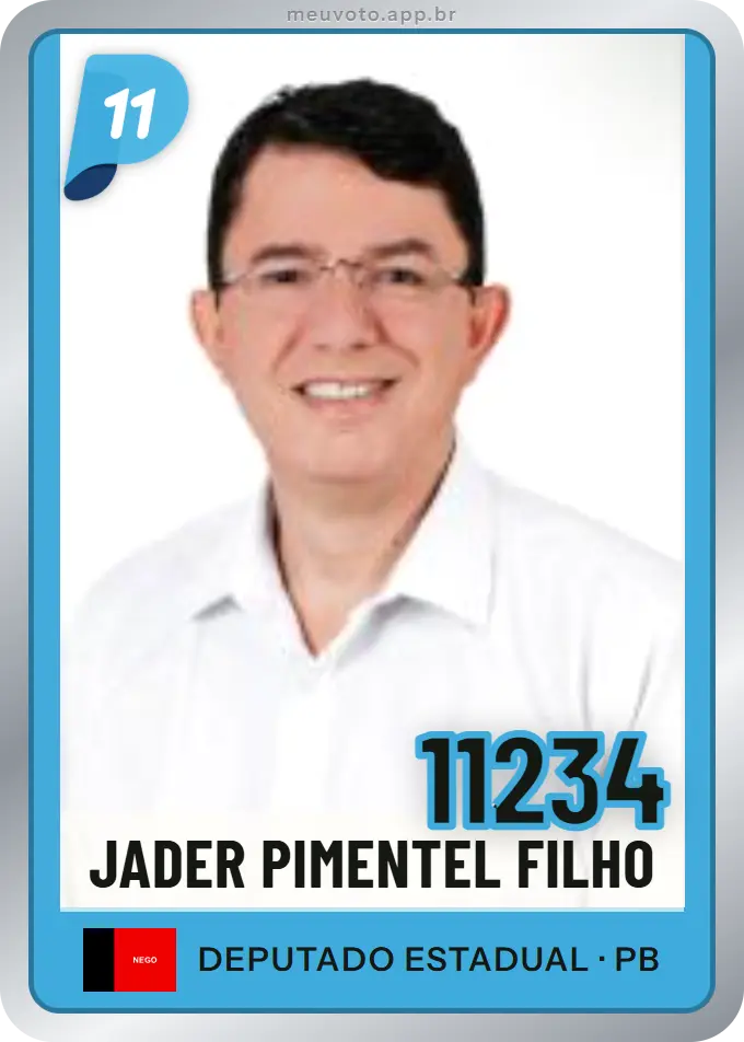 Carta de Jader Pimentel Filho, número 11234, PP