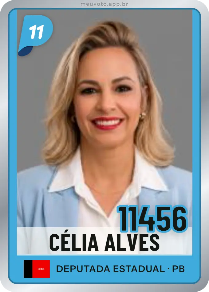 Carta de Célia Alves, número 11456, PP