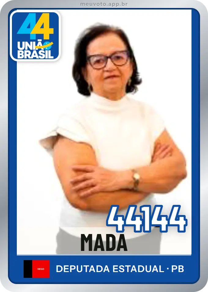 Carta de Madá, número 44144, União