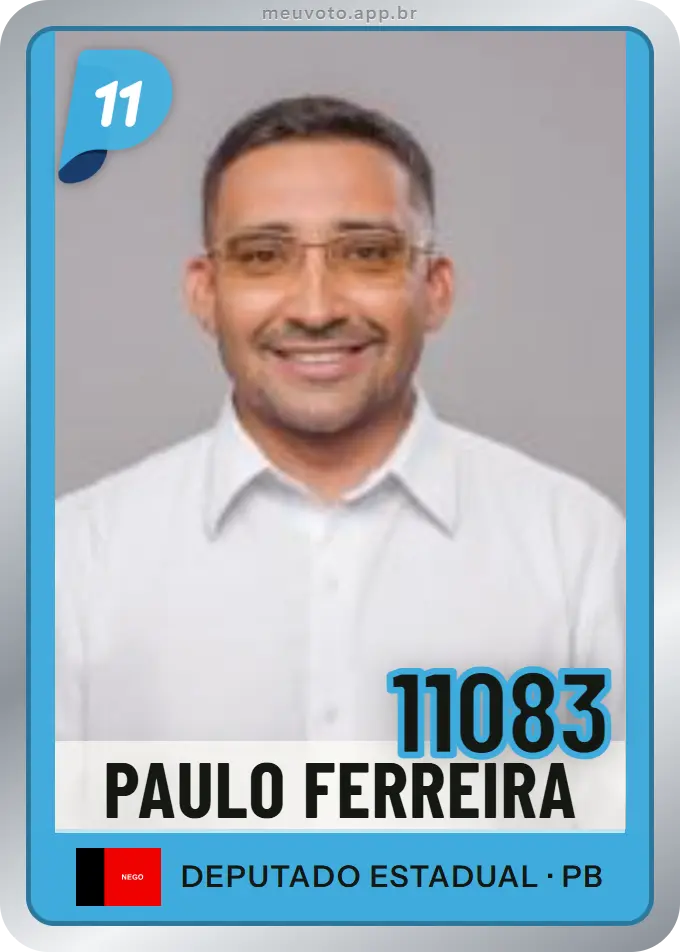 Carta de Paulo Ferreira, número 11083, PP