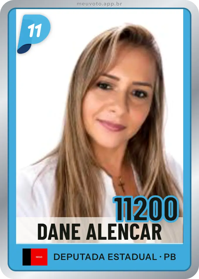Carta de Dane Alencar, número 11200, PP