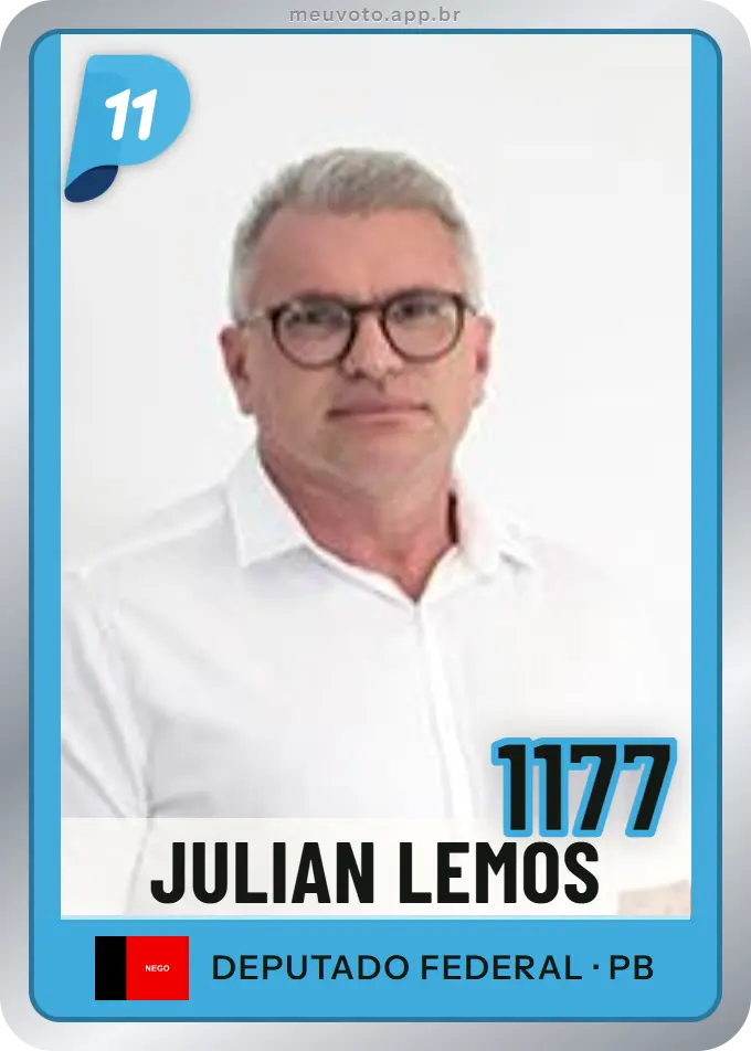 Carta de Julian Lemos, número 1177, PP