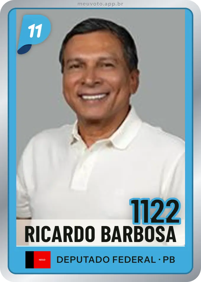 Carta de Ricardo Barbosa, número 1122, PP