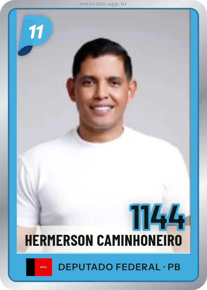Carta de Hermerson Caminhoneiro, número 1144, PP