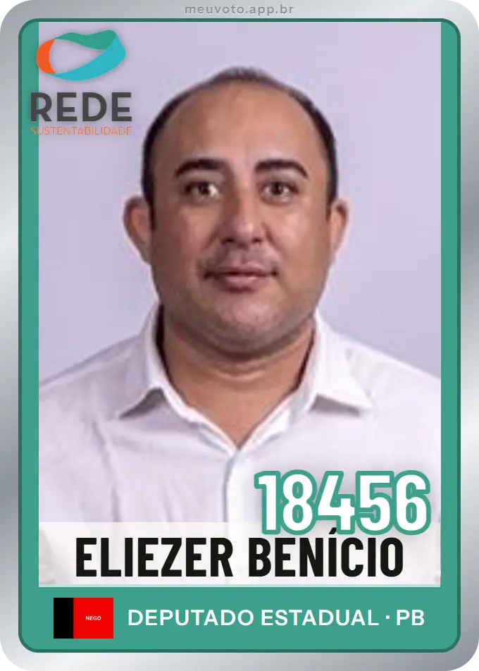 Carta de Eliezer Benício, número 18456, Rede