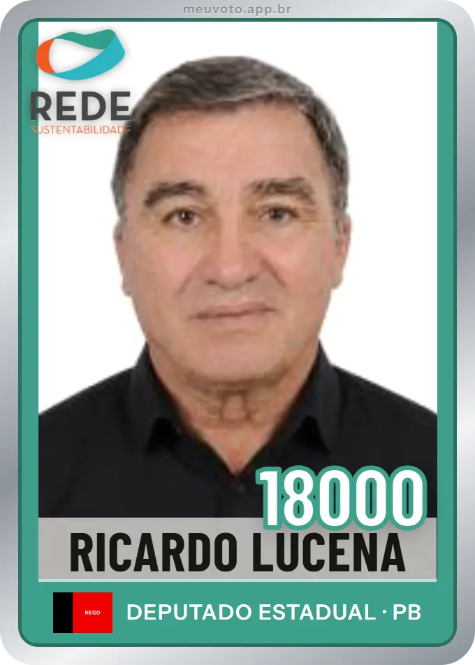 Carta de Ricardo Lucena, número 18000, Rede