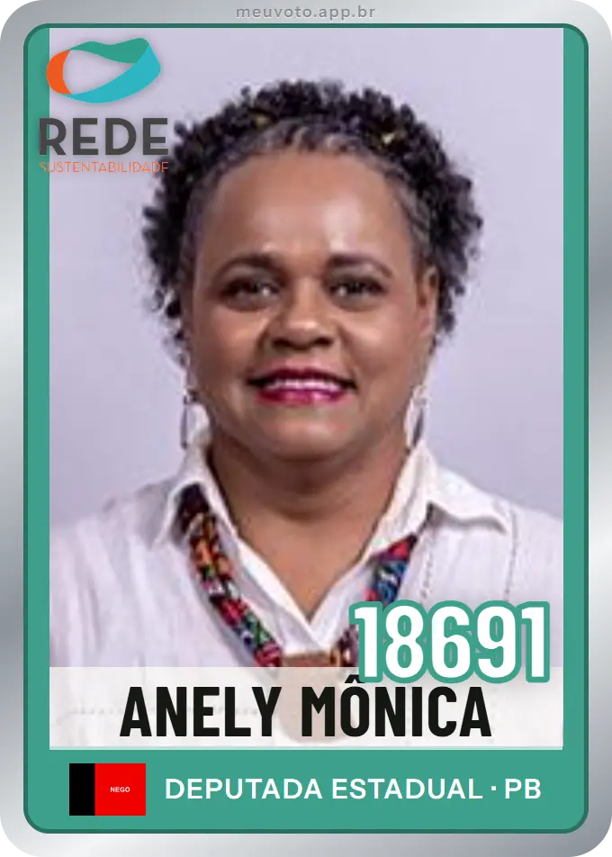 Carta de Anely Mônica, número 18691, Rede