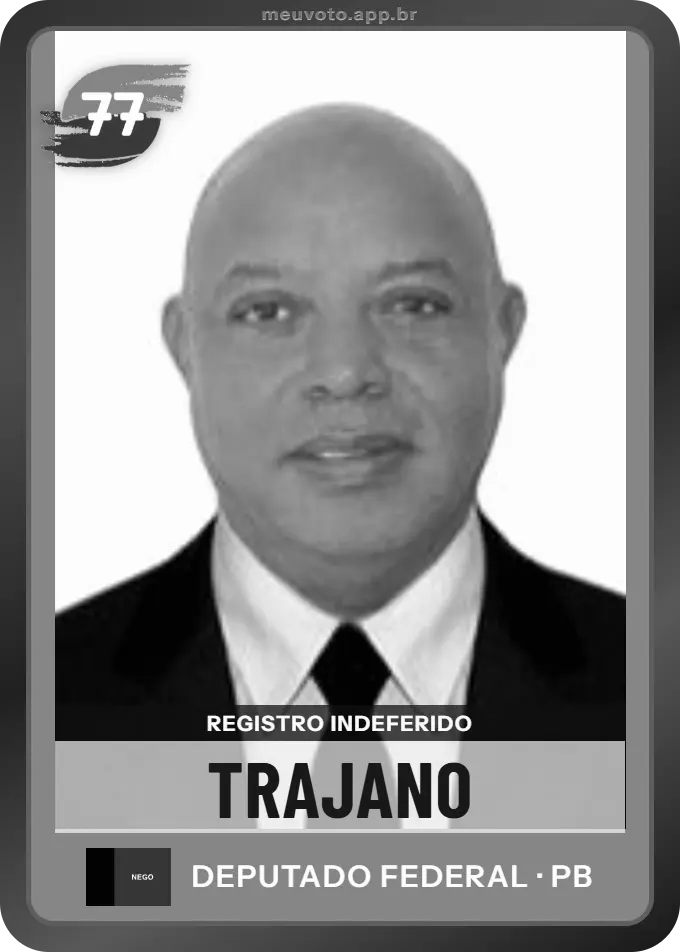 Carta de Trajano, Solidariedade. Teve o registro indeferido pelo TSE e não vai à urna.