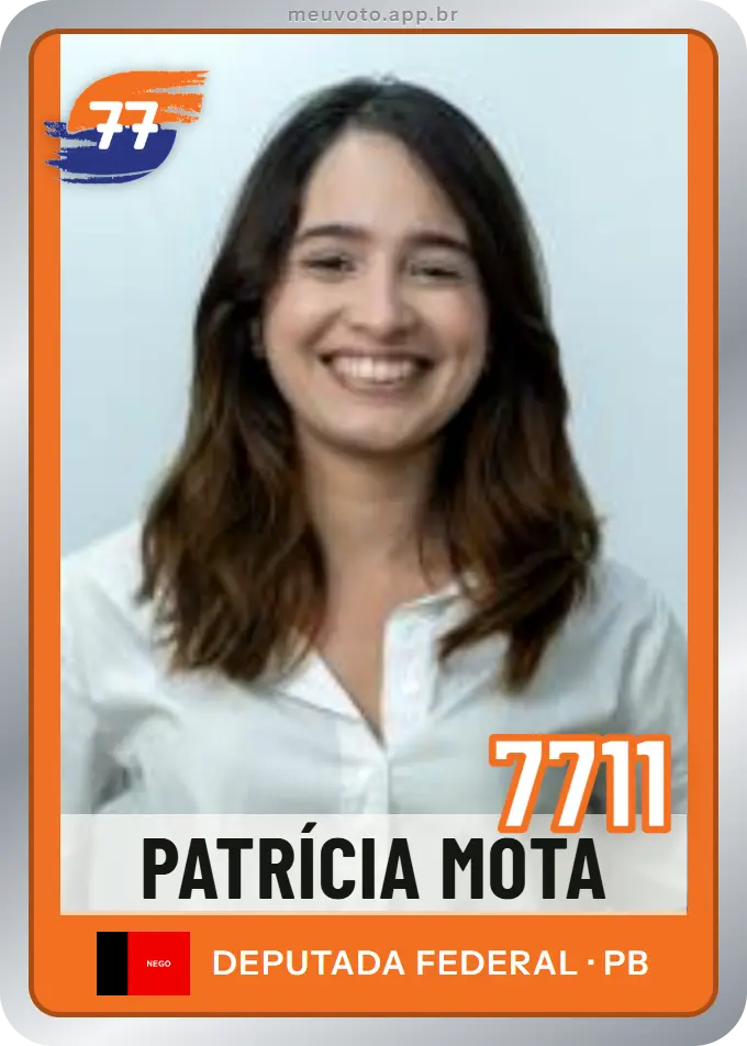 Carta de Patrícia Mota, número 7711, Solidariedade