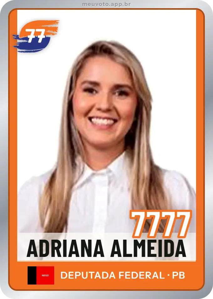 Carta de Adriana Almeida, número 7777, Solidariedade