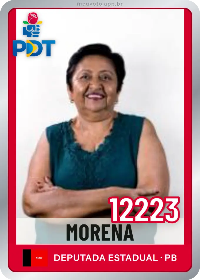 Carta de Morena, número 12223, PDT