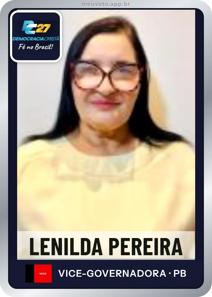 Carta de Lenilda Pereira, DC