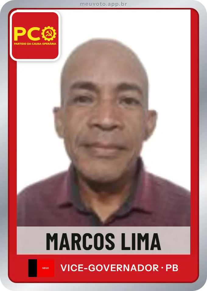 Carta de Marcos Lima, PCO