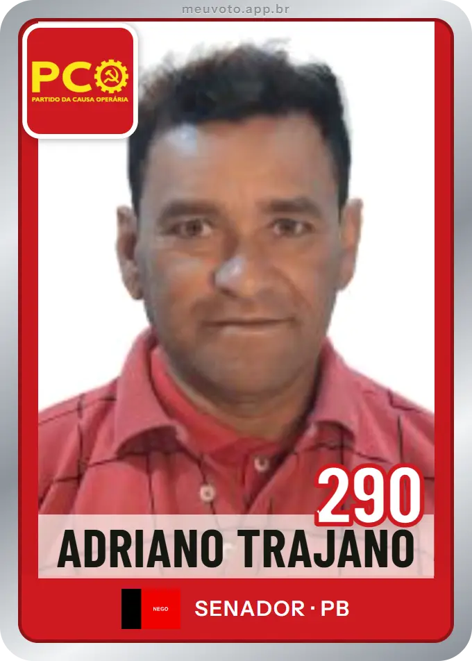 Carta de Adriano Trajano, número 290, PCO