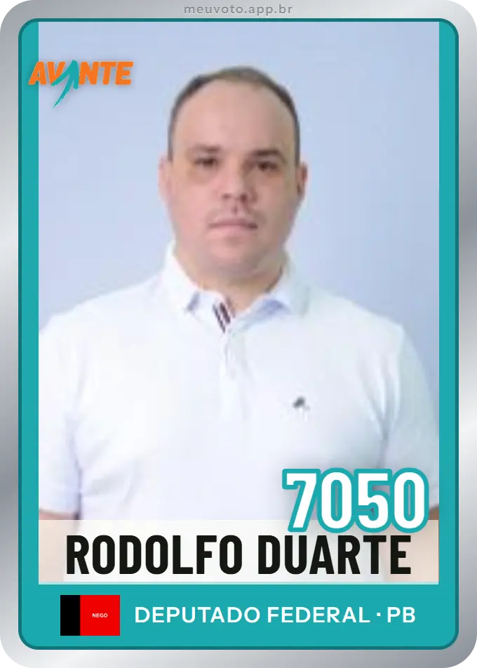 Carta de Rodolfo Duarte, número 7050, Avante