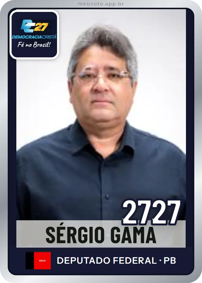 Carta de Sérgio Gama, número 2727, DC