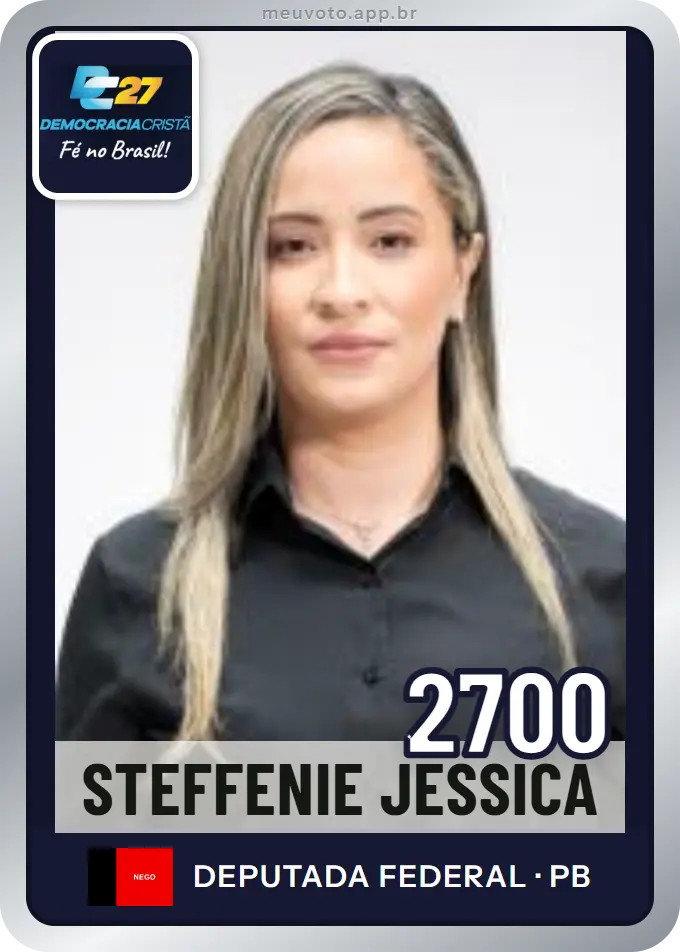 Carta de Steffenie Jessica, número 2700, DC