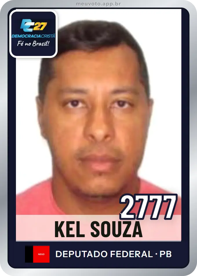 Carta de Kel Souza, número 2777, DC