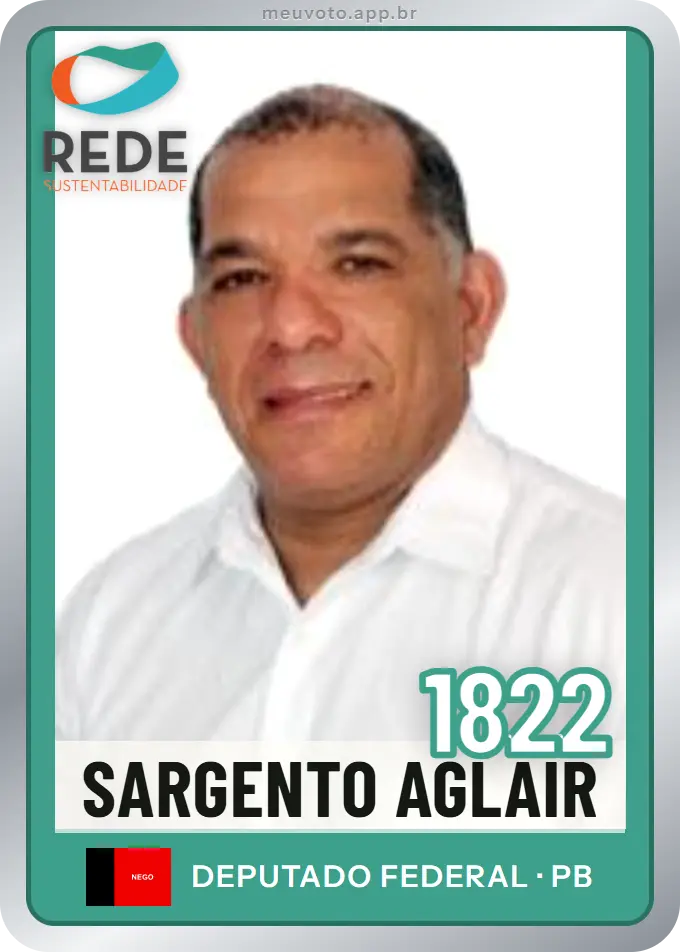 Carta de Sargento Aglair, número 1822, Rede