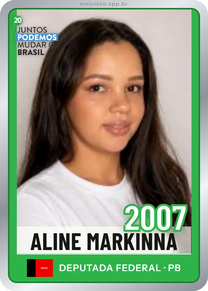 Carta de Aline Markinna, número 2007, Podemos