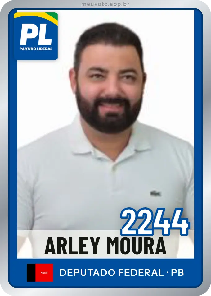 Carta de Arley Moura, número 2244, PL