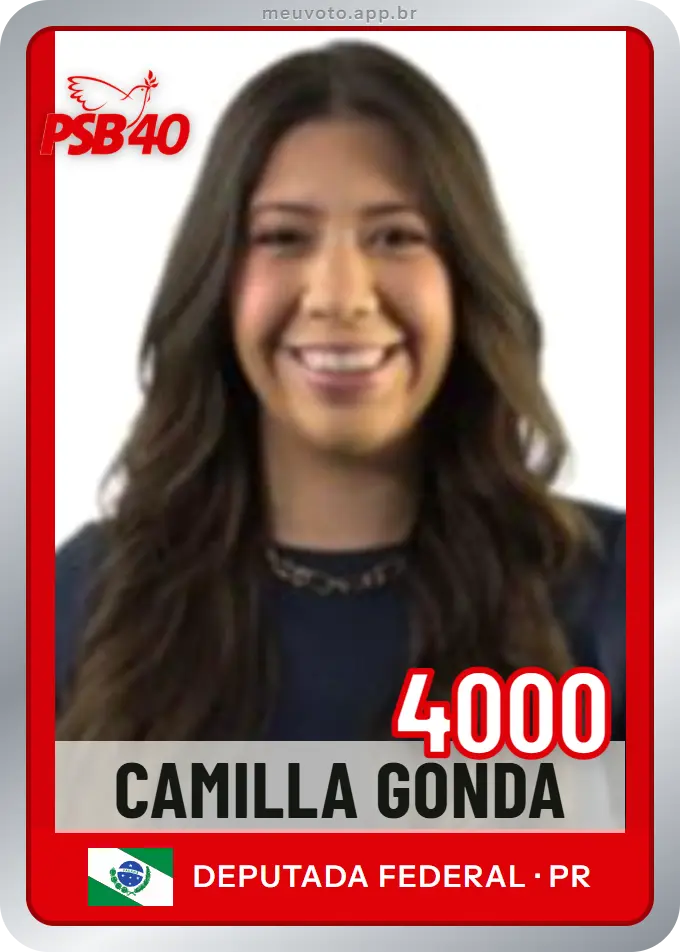 Carta de Camilla Gonda, número 4000, PSB