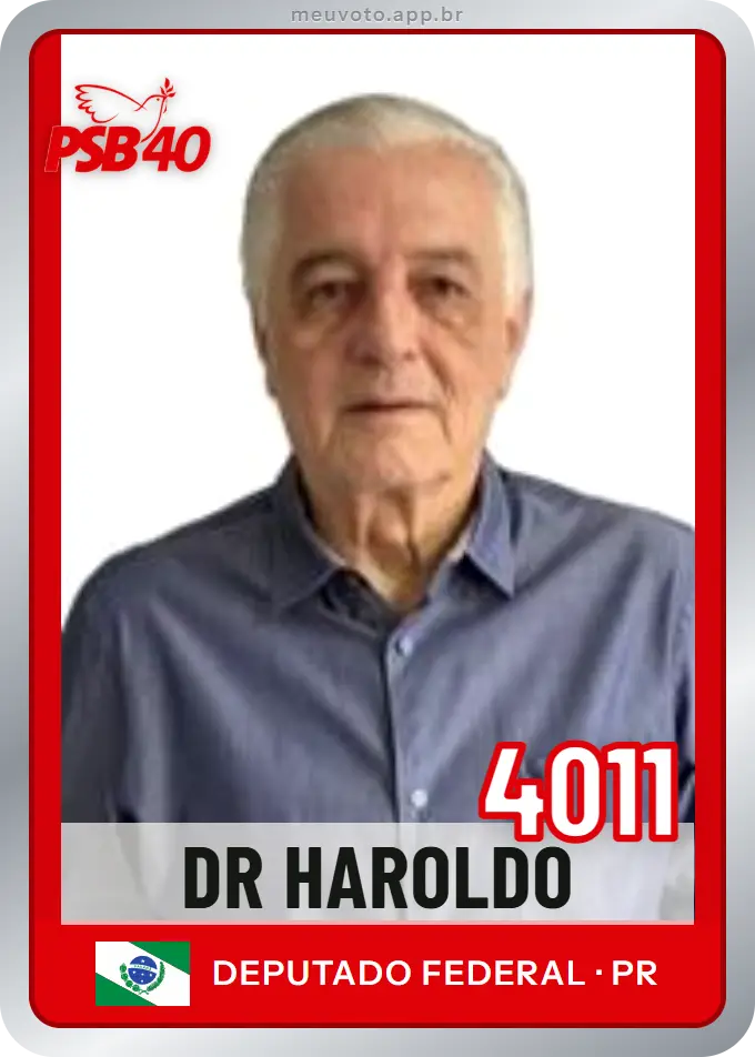 Carta de Dr Haroldo, número 4011, PSB