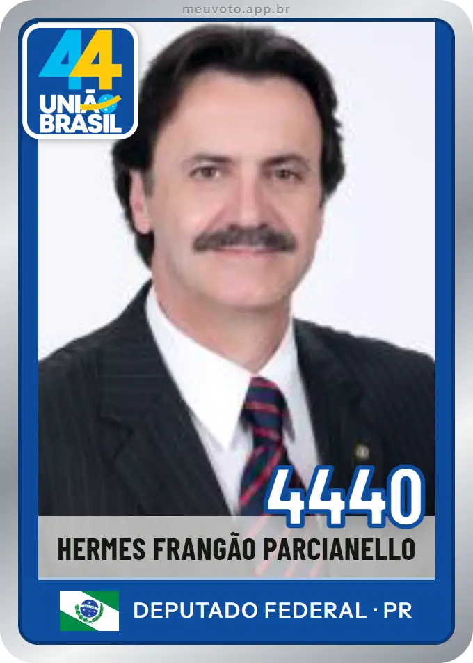 Carta de Hermes Frangão Parcianello, número 4440, União