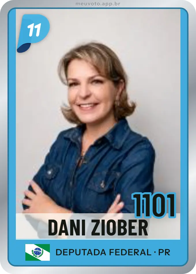 Carta de Dani Ziober, número 1101, PP