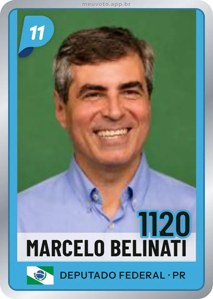 Carta de Marcelo Belinati, número 1120, PP