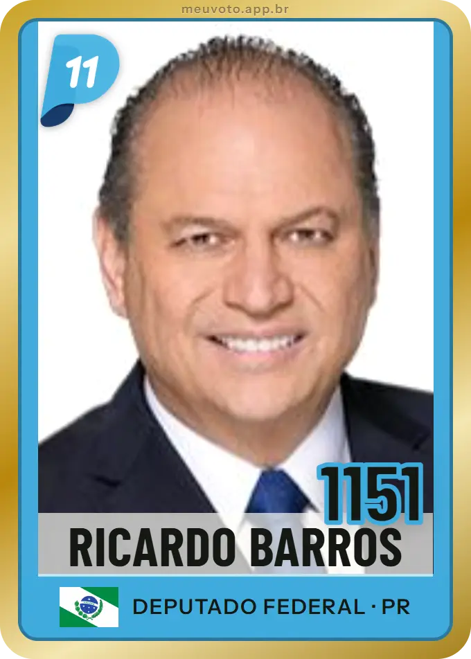 Carta de Ricardo Barros, número 1151, PP