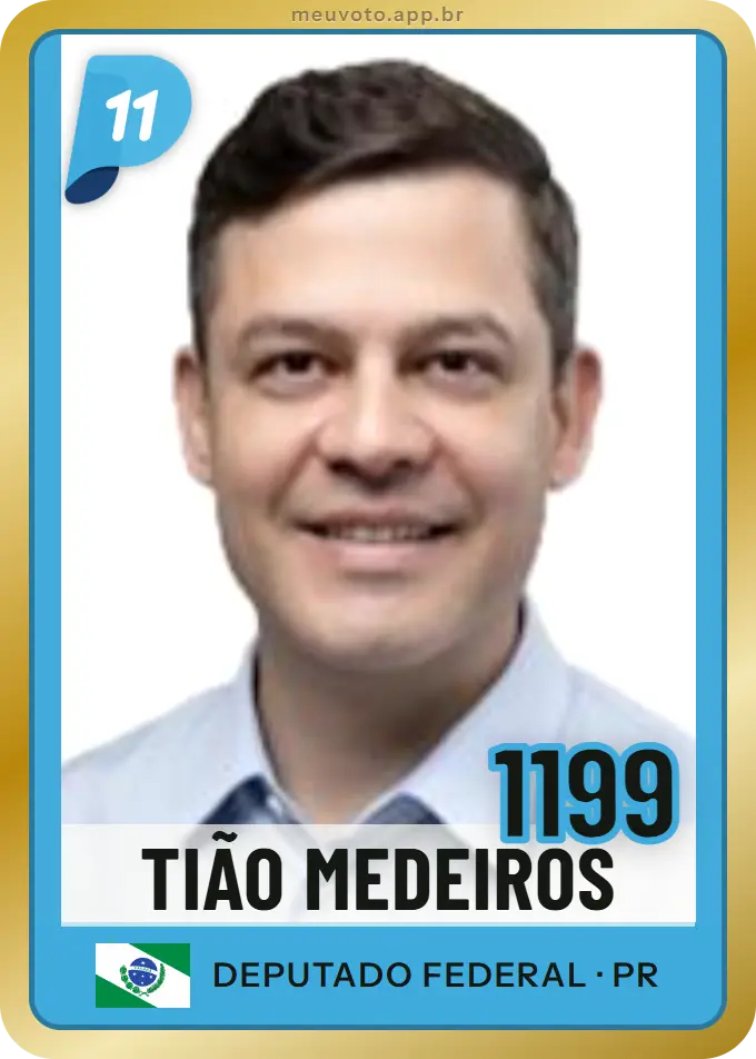 Carta de Tião Medeiros, número 1199, PP