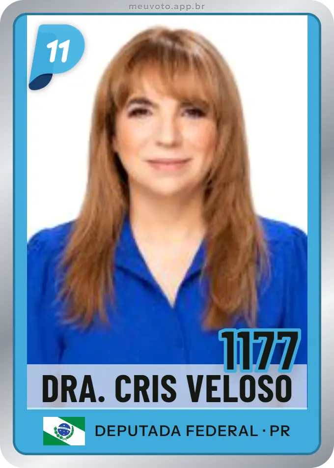 Carta de Dra. Cris Veloso, número 1177, PP