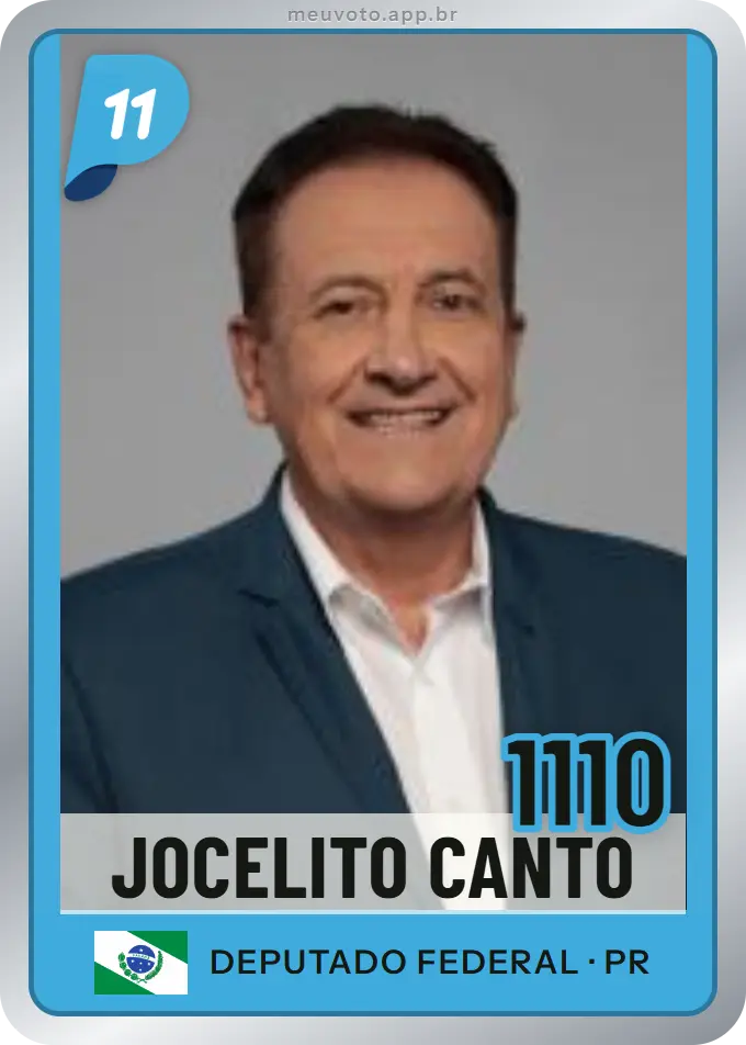 Carta de Jocelito Canto, número 1110, PP