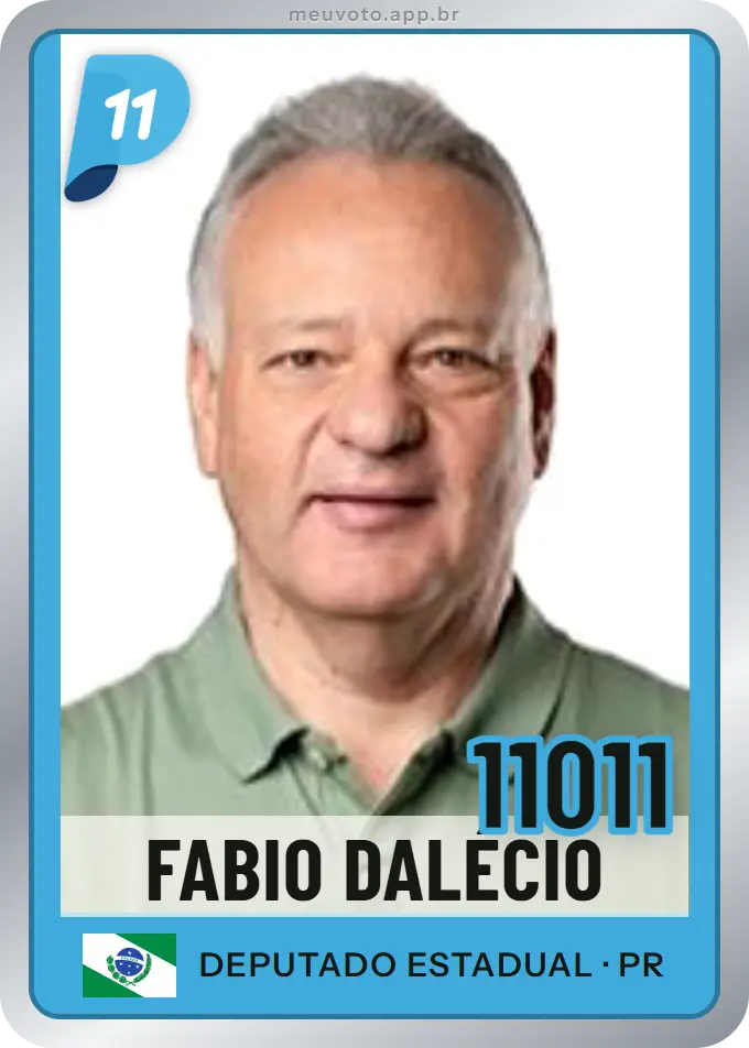 Carta de Fabio Dalécio, número 11011, PP