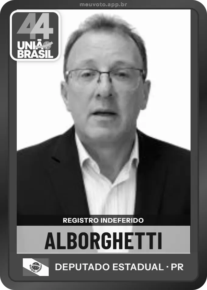 Carta de Alborghetti, União. Teve o registro indeferido pelo TSE e não vai à urna.