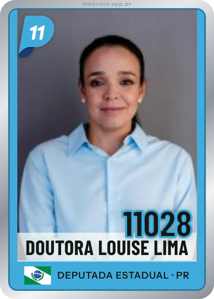 Carta de Doutora Louise Lima, número 11028, PP