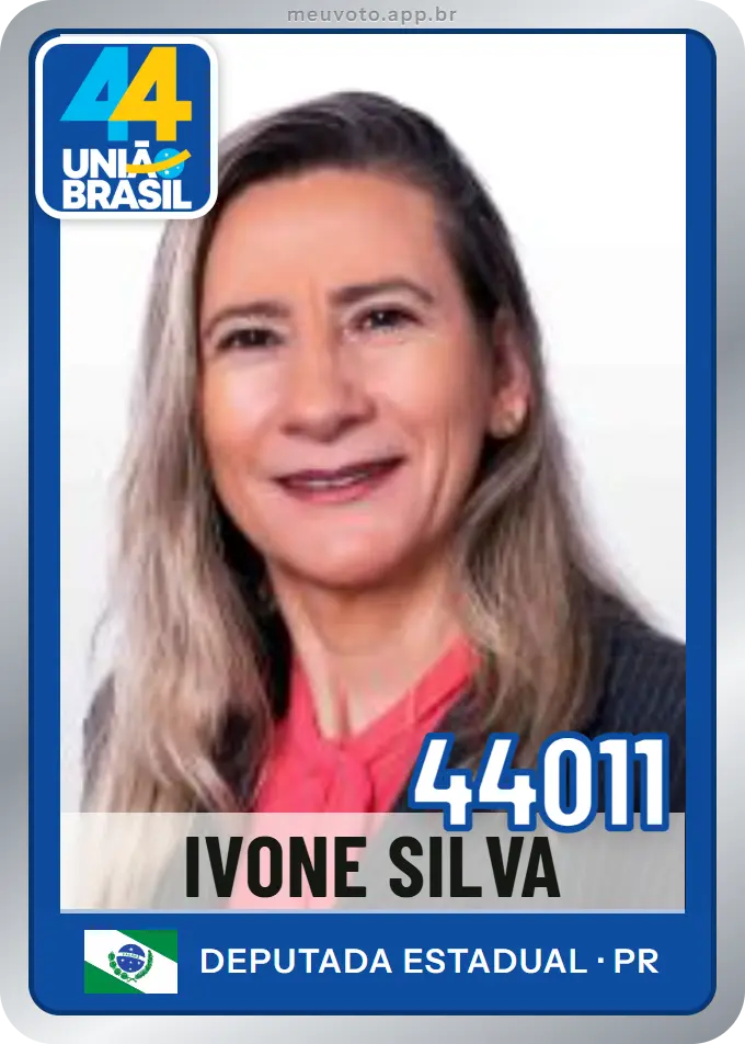 Carta de Ivone Silva, número 44011, União