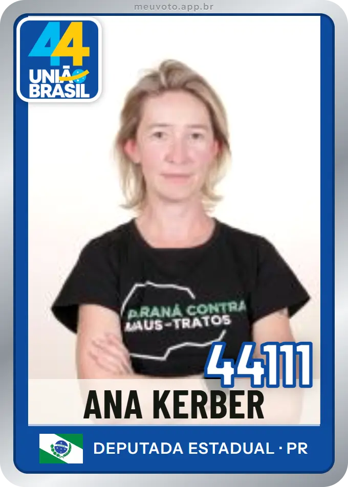 Carta de Ana Kerber, número 44111, União