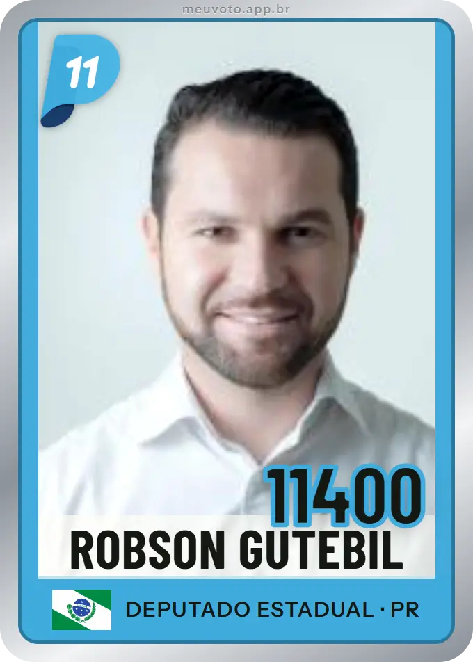 Carta de Robson Gutebil, número 11400, PP