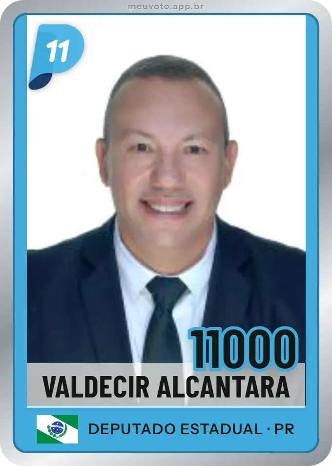 Carta de Valdecir Alcantara, número 11000, PP