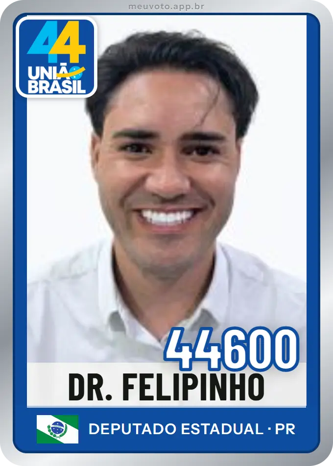 Carta de Dr. Felipinho, número 44600, União