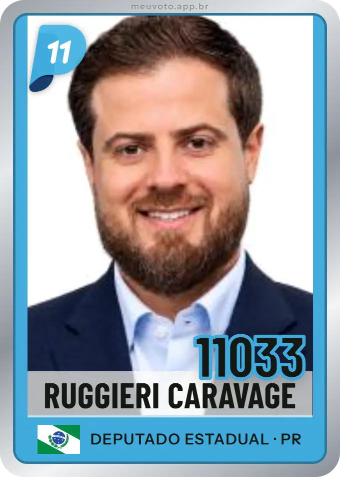Carta de Ruggieri Caravage, número 11033, PP