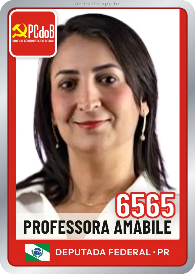 Carta de Professora Amábile, número 6565, PCdoB