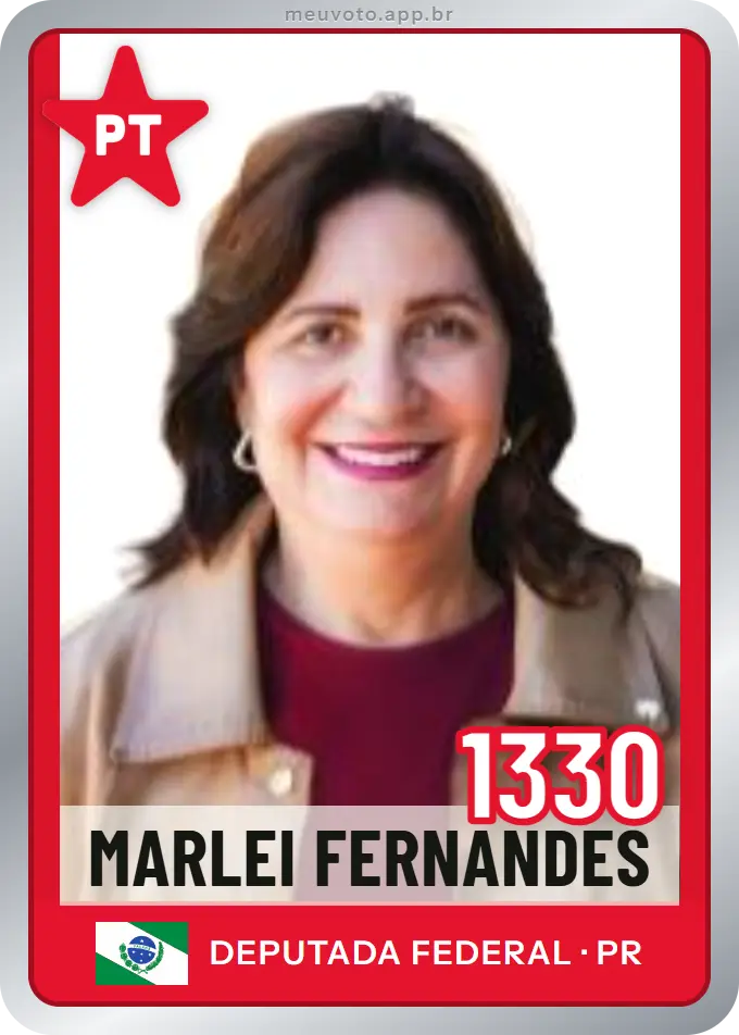 Carta de Marlei Fernandes, número 1330, PT