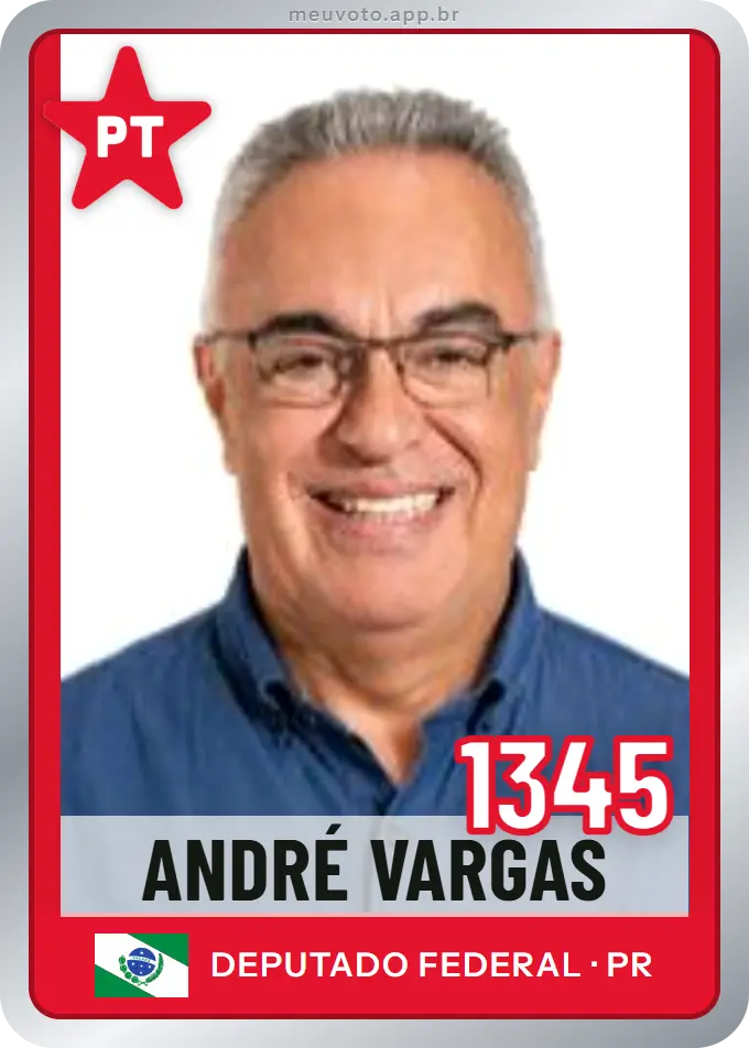 Carta de André Vargas, número 1345, PT