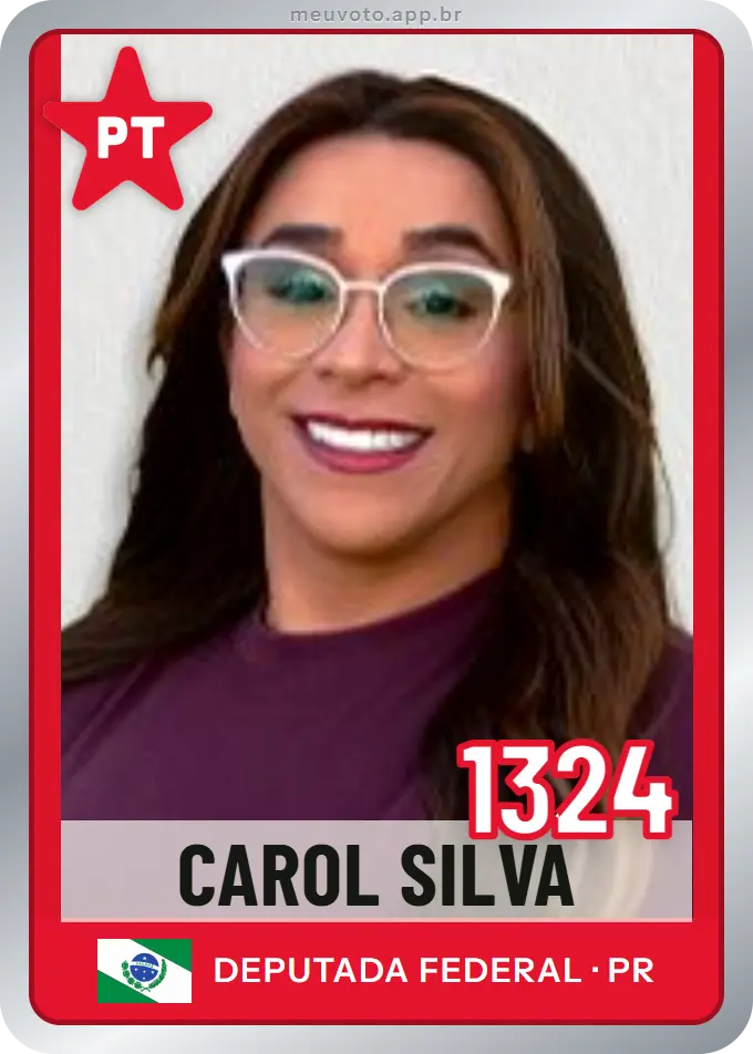 Carta de Carol Silva, número 1324, PT