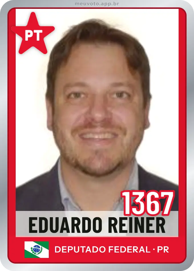 Carta de Eduardo Reiner, número 1367, PT