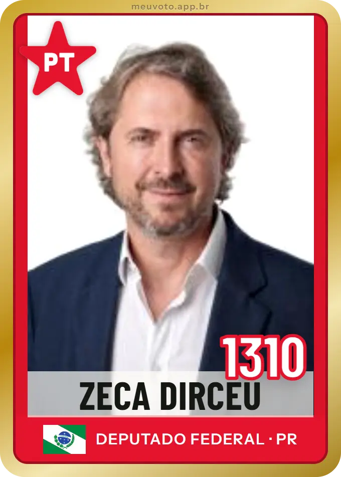 Carta de Zeca Dirceu, número 1310, PT